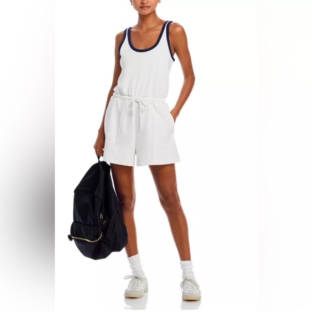 Sweaty Betty After Class Romper - Lily White (14)